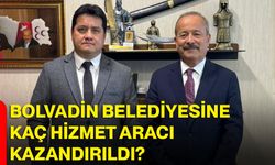 Bolvadin Belediyesine kaç hizmet aracı kazandırıldı?