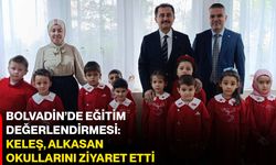 Bolvadin’de eğitim değerlendirmesi: Keleş, Alkasan okullarını ziyaret etti