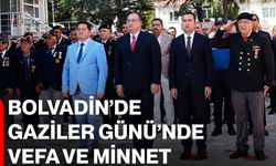 Bolvadin’de Gaziler Günü’nde vefa ve minnet