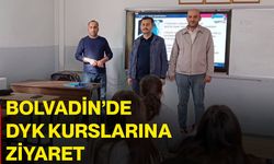 Bolvadin’de DYK kurslarına ziyaret