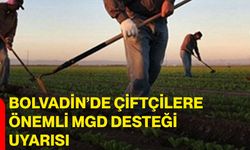 Bolvadin’de çiftçilere önemli MGD desteği uyarısı