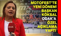 Motofest’te Yeni Dönem! Başkan Köksal ODAK’a Özel Açıklama Yaptı