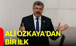 Ali Özkaya’dan bir ilk