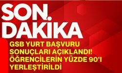 GSB yurt başvuru sonuçları açıklandı! Öğrencilerin yüzde 90’ı yerleştirildi