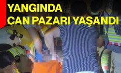 Yangında can pazarı yaşandı