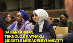 Bakan Göktaş, teknoloji kaynaklı şiddetle mücadeleyi anlattı
