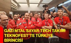 Gazi Mtal Sayar-Tech Takımı TEKNOFEST’te Türkiye Birincisi