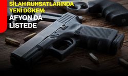 Silah ruhsatlarında yeni dönem: Afyonkarahisar da listede