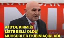 ATB’de kırmızı liste belli oldu! Mühsürler ekibini açıkladı