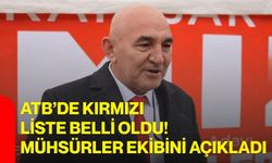 ATB’de kırmızı liste belli oldu! Mühsürler ekibini açıkladı