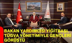 Bakan Yardımcısı Yiğitbaşı, TÜGVA yönetimiyle gençleri görüştü