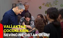 Aktaş, çocukların sevincine ortak oldu!