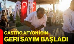 Gastro Afyon için geri sayım başladı