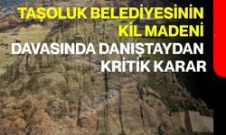 Taşoluk Belediyesinin kil madeni davasında danıştaydan kritik karar