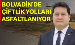 Bolvadin’de çiftlik yolları asfaltlanıyor