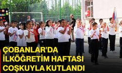 Çobanlar’da İlköğretim Haftası coşkuyla kutlandı