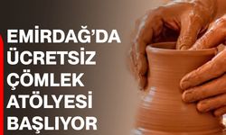 Emirdağ’da ücretsiz çömlek atölyesi başlıyor