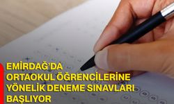 Emirdağ’da ortaokul öğrencilerine yönelik deneme sınavları başlıyor