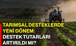 Tarımsal desteklerde yeni dönem: Destek tutarları artırıldı mı?