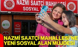 Nazmi Saatçi Mahallesi’ne yeni sosyal alan müjdesi