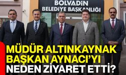 Milli Eğitim Müdürü Bolvadin Belediye Başkanı’nı neden ziyaret etti?
