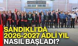 Sandıklı’da 2026-2027 adli yıl nasıl başladı?