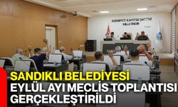 Sandıklı Belediyesi Eylül Ayı Meclis toplantısı gerçekleştirildi