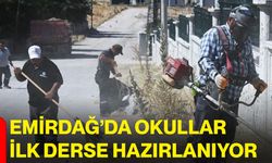 Emirdağ’da okullar ilk derse hazırlanıyor