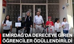 Emirdağ'da dereceye giren öğrenciler ödüllendirildi