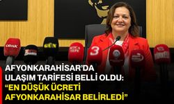 Afyonkarahisar’da ulaşım tarifesi belli oldu: “En düşük ücreti Afyonkarahisar belirledi”
