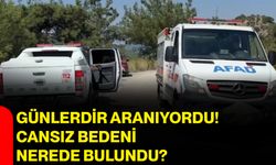 Günlerdir aranıyordu! Cansız bedeni nerede bulundu?