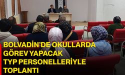 Bolvadin’de okullarda görev yapacak TYP personelleriyle toplantı