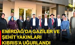 Emirdağ’da gaziler ve şehit yakınları Kıbrıs’a uğurlandı