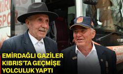 Emirdağlı Gaziler Kıbrıs’ta geçmişe yolculuk yaptı