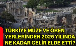 Türkiye müze ve ören yerlerinden 2025 yılında ne kadar gelir elde etti?