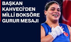 Başkan Kahveci’den milli boksöre gurur mesajı