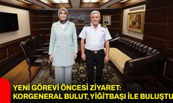 Yeni görevi öncesi ziyaret: Korgeneral Bulut, Yiğitbaşı ile buluştu