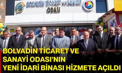 Bolvadin Ticaret ve Sanayi Odası’nın yeni idari binası hizmete açıldı