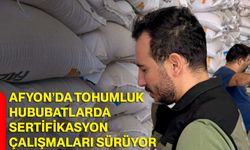 Afyon’da tohumluk hububatlarda sertifikasyon çalışmaları sürüyor