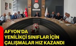 Afyon’da Yenilikçi Sınıflar için çalışmalar hız kazandı
