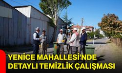 Yenice Mahallesi’nde detaylı temizlik çalışması