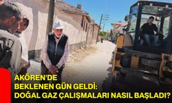 Akören’de beklenen gün geldi: Doğal gaz çalışmaları nasıl başladı?