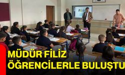 Müdür Filiz öğrencilerle buluştu