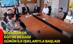 Bolvadin’de eğitim mesaisi günün ilk ışıklarıyla başladı