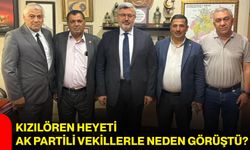 Kızılören Heyeti AK Partili Vekillerle neden görüştü?