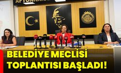 Belediye meclisi toplantısı başladı!