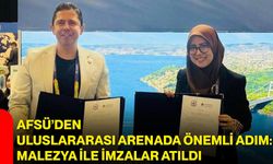 AFSÜ’den uluslararası arenada önemli adım: Malezya ile imzalar atıldı