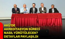 AKÜ’de akreditasyon süreci nasıl yürütülecek? Detaylar paylaşıldı