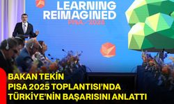 Bakan Tekin, PISA 2025 Toplantısı’nda Türkiye’nin başarısını anlattı