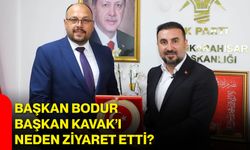Başkan Bodur, Başkan Kavak’ı neden ziyaret etti?